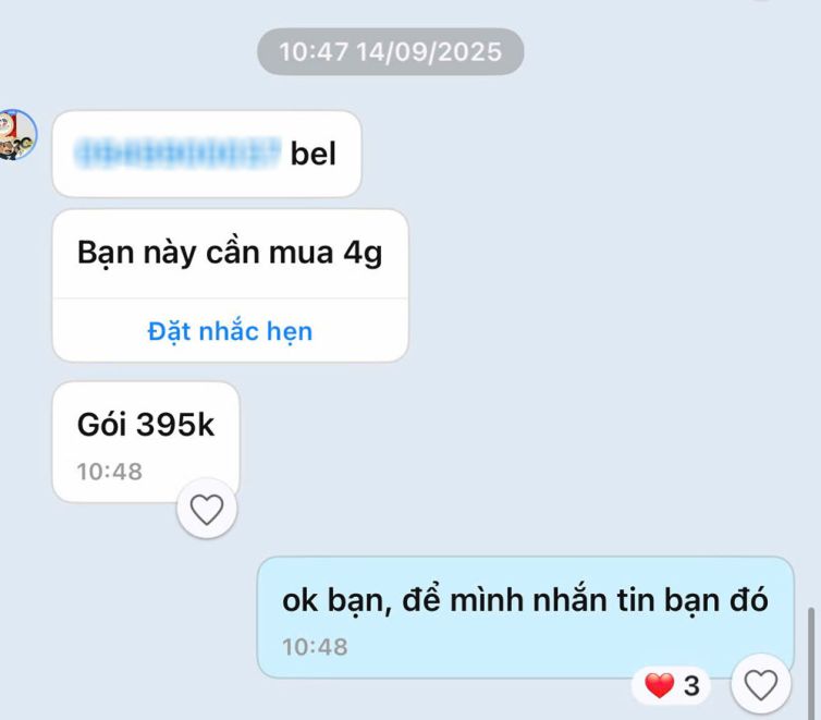 Cảm ơn khách hàng tin tưởng